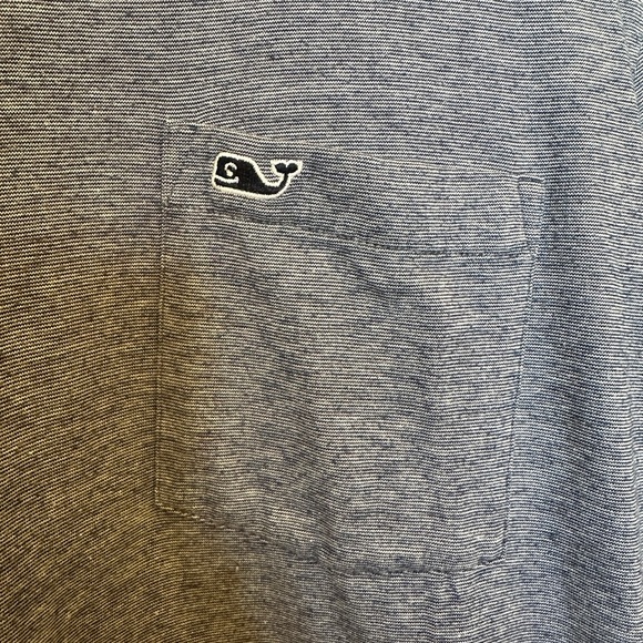 Vineyard Vines Edgartown Tee Shirt Medium blue. - Picture 3 of 12